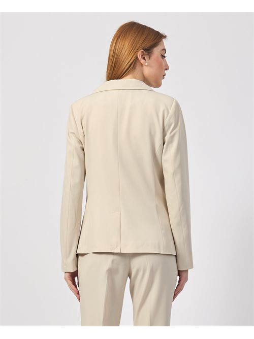 Yes Zee women's single-breasted jacket in technical fabric YES ZEE | G431-KE000222